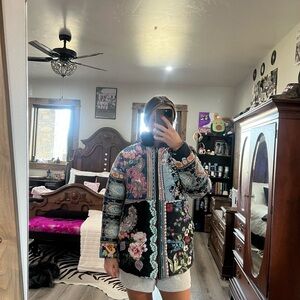Johnny Was Floral Patchwork Women's Jacket